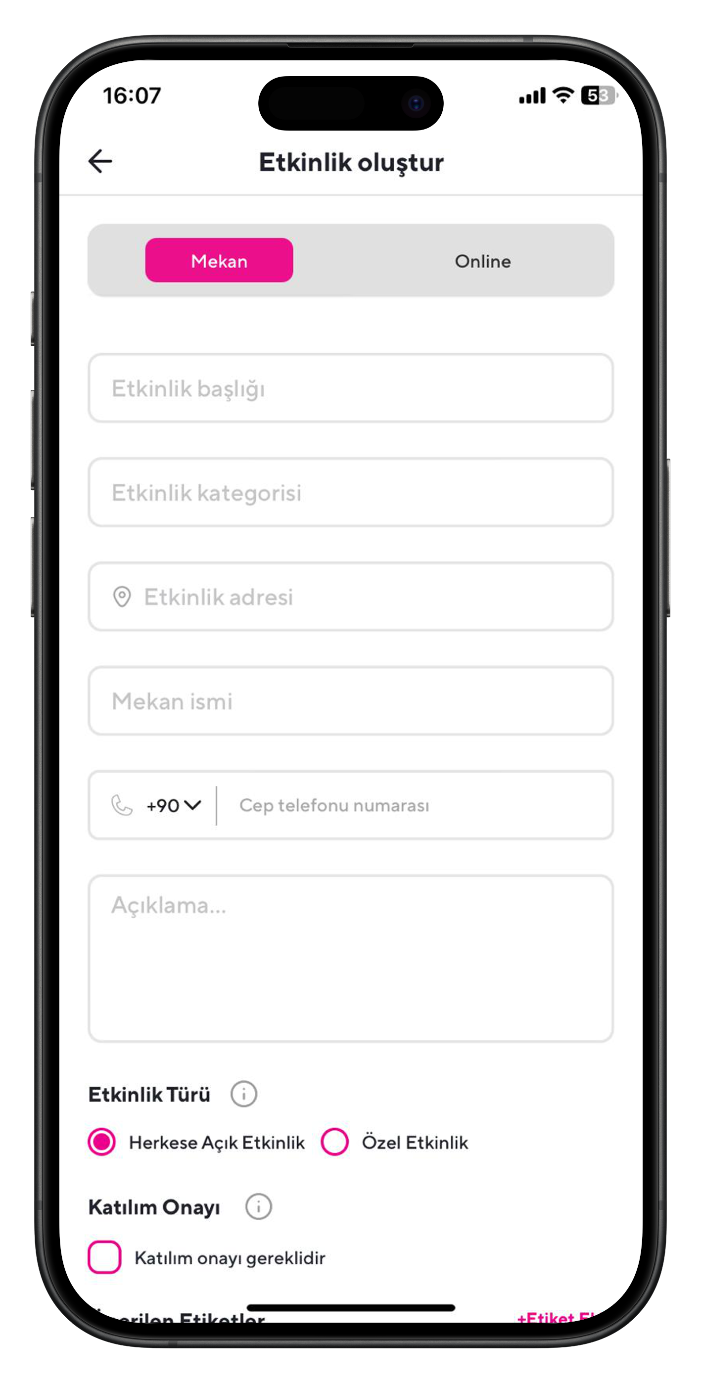 Kolaylaştırılmış Etkinlik Yönetimi