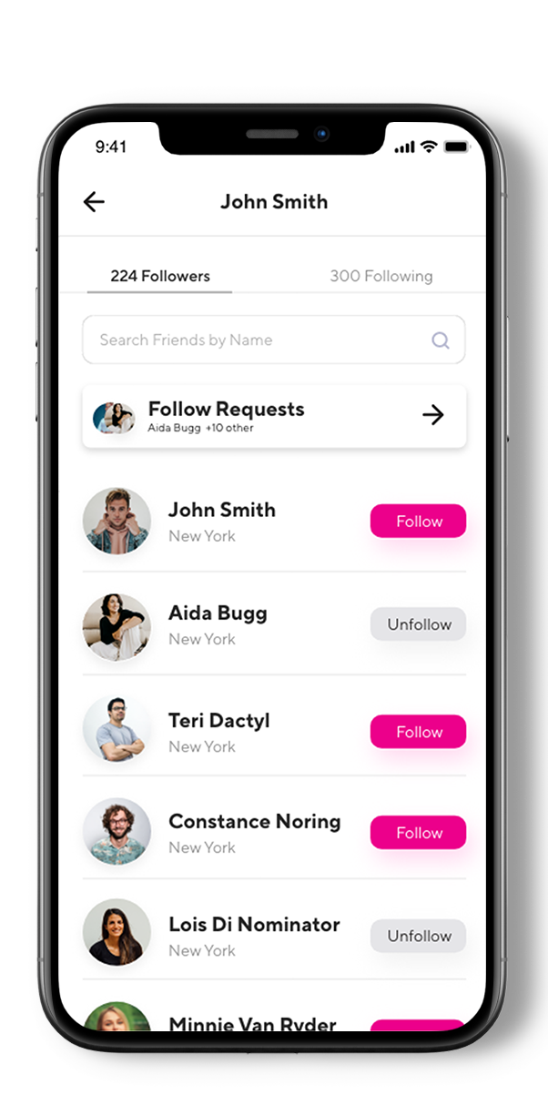 Connect with Friends